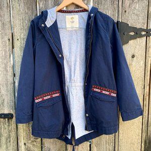 Tucker + Tate hooded navy blue jacket